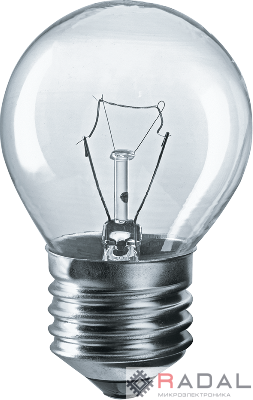 Лампа накаливания 94 312 NI-C-60-230-E27-CL (КНР) Navigator 94312