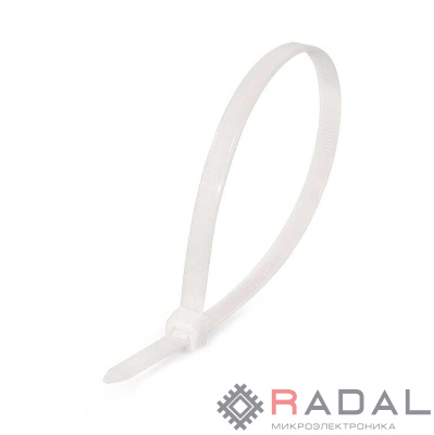 Хомут кабельный КСС 8х450 нейл. бел. (уп.100шт) Fortisflex 50012