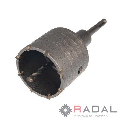 Коронка по бетону в сборе М22х73мм SDS PLUS Kranz KR-91-0415