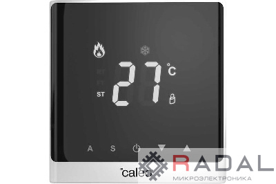 Терморегулятор C732 встраиваемый цифровой 3.5кВт бел. CALEO 0К-00000780
