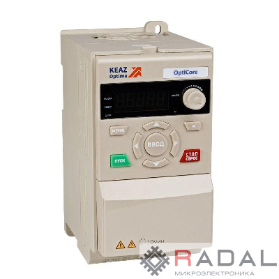 Преобразователь частоты OptiCore B100-H0K75-380-Т КЭАЗ 337058