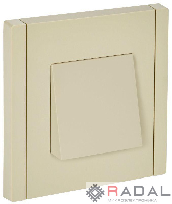 Вывод кабеля FORTE&PIANO FP442 ваниль IEK FP-VK10-0-K10