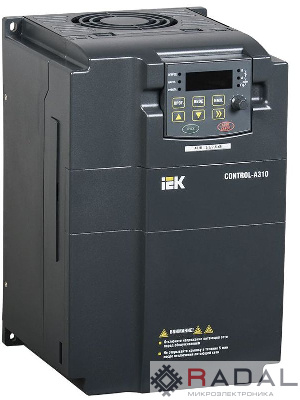Преобразователь частоты CONTROL-A310 380В 3ф 5.5-7.5кВт 13-17А IEK CNT-A310D33V055-075TEZ