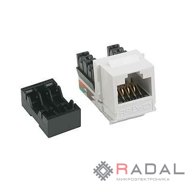 Коннектор RJ45 кат.5E UTP неэкранир. Simon Connect CJ545U