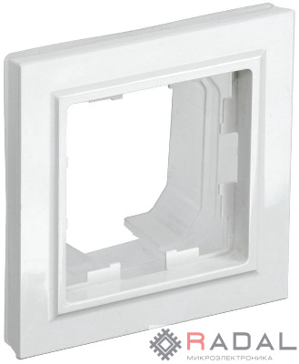 Рамка 1-м IP44 BRITE РУ-1-БрБ-44 бел. IEK BR-M12-44-K01