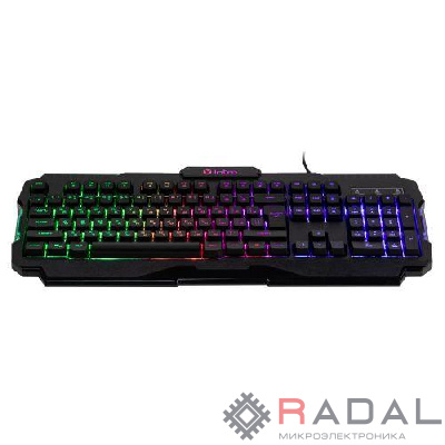 Клавиатура KG560 игровая проводная с подсветкой черн. Intro Б0056139