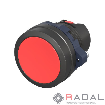 Головка кнопки плоская без фиксации красн. DKC M22P-FMRP