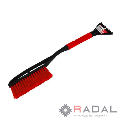 Щетка со скребком 635мм (мягкая ручка) Rexant 80-0292