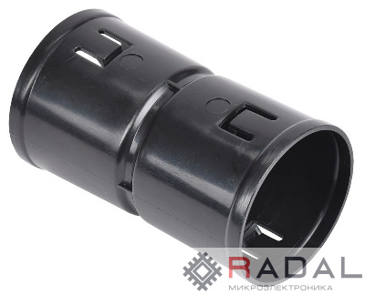 Муфта соединительная для двустенной трубы d50 ELASTA IEK CTA12D-M050-K02-R