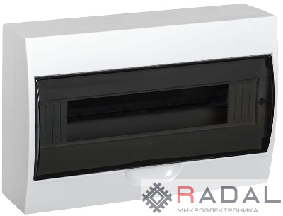 Корпус ЩРН-Пк-15 Krepta 3 IP41 навесной пластик. бел. IEK MKP12-N-04-15-41