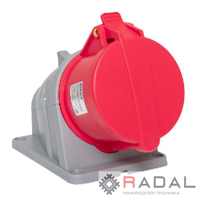 Розетка стационарная наружная 125 3Р+РЕ+N 32А 380В IP44 PROxima EKF ps-125-32-380-PRO
