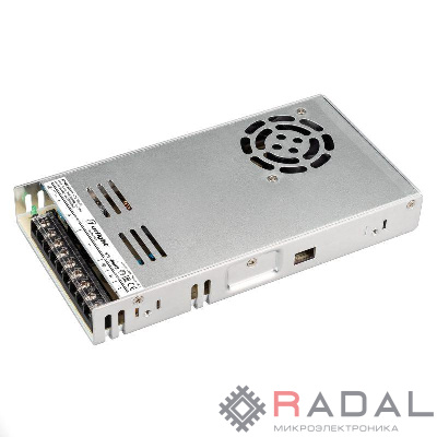 Блок питания HTS-350-48 48В 7.3А 350Вт IP20 сетка 3 года Arlight 011215(1)
