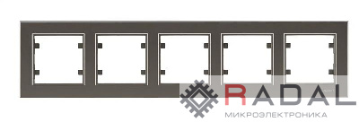 Рамка 5-м Karea горизонт. зел. Makel 56052705