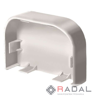 Заглушка для кабель-канала РКК 74х55 Арктика бел. Ruvinil ЗГЛ-74х55