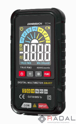 Мультиметр цифровой Zing TC14 Ermenrich 82981