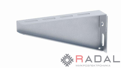 Кронштейн настенный осн.100 1.5мм сталь EKF kn100