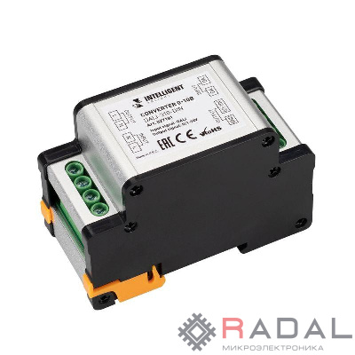 Конвертер 0-10В DALI-310-DIN (AC 230В DALI 0-10) INTELLIGENT ARLIGHT 027181