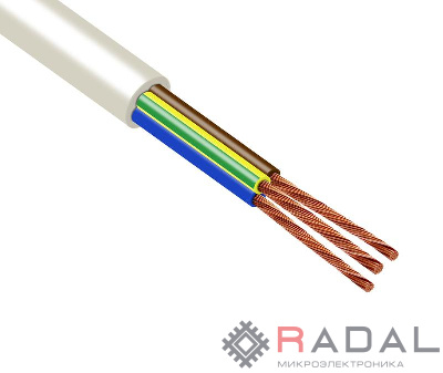 Провод ПВСнг(А)-LS 3х1 Б (уп.100м) ПромЭл 1347595