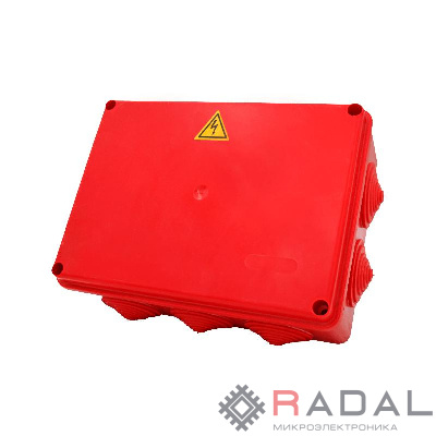 Коробка распределительная огнестойкая 150х110х70мм IP54 КРОПС-П4 FRJB-KM-P4-4-12-КРОПС-IP54 КРОПС-П4 для кабелей до 4кв.мм 12 клемм КМ KR0140