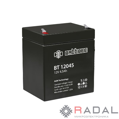 Аккумулятор ОПС 12В 4.5А.ч Battbee Delta BT 12045