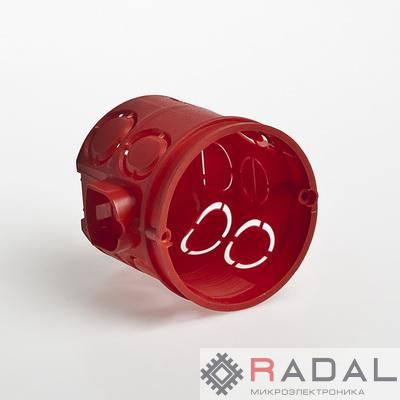 Коробка установочная СП 60х62 блочная углубл. IP30 Рувинил 10190