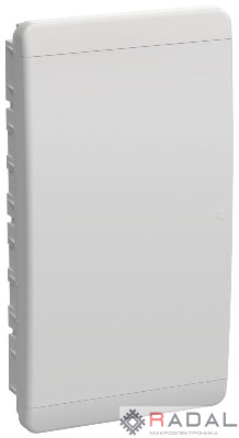 Корпус пластиковый ЩРВ-П-36 IP41 бел. дверь TEKFOR IEK TF5-KP13-V-36-41-K01-K01