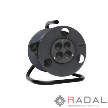 Удлинитель на катушке 4х20м с заземл. 10А IP20 2.2кВт Союз 481S-3402