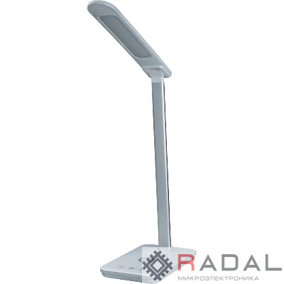 Светильник светодиодный 93 268 NDF-D033-10W-MK-WH-LED 10Вт 3000/4000/6000К 265лм настольный сенсор USB беспров. заряд. моб. устр. на основании бел. NAVIGATOR 93268