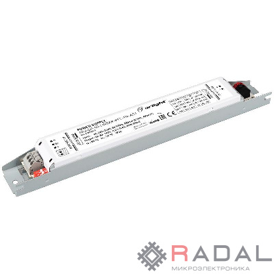 Блок питания ARJ-SP-40-LINEAR-PFC-HV-ADJ (40Вт 50-160В 0.25-0.4А) IP20 металл Arlight 033334(1)