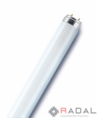 Лампа люминесцентная L 36W/76 NATURA DE LUXE 36Вт T8 3500К G13 OSRAM 4050300010526