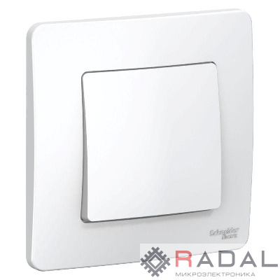 Выключатель 1-кл. СП Blanca 10А IP20 (сх. 1) 250В бел. SchE BLNVS010101