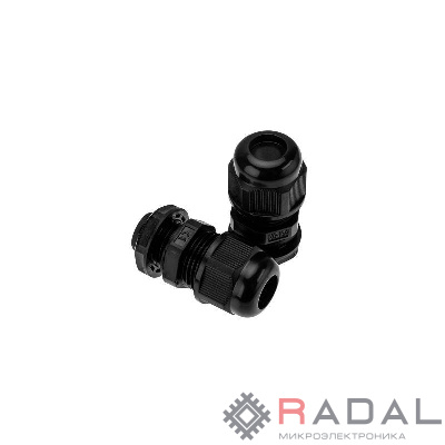 Ввод кабельный MG-16 (10-6мм) черн. Rexant 07-8116-1
