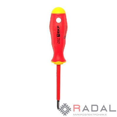 Отвертка Professional PH-FL1х80мм VDE 1000В EKF ph-fl-1-80-pro-in