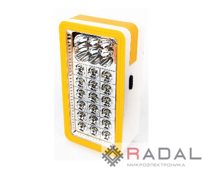 Фонарь для кемпинга LED56326 3XD 6 +18LED рукоятка пластик Ultraflash 14250