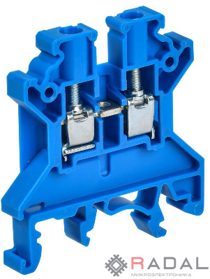 Колодка клеммная CTS ARMAFIX 4кв.мм син. IEK YCT10-00-K07-004