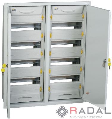 Корпус металлический ЩРв-2х48з-1 36 IP31 "UNIVERSAL" ИЭК MKM12-V-2X48-31-Z-U