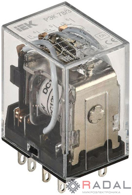 Реле РЭК 78-3 5А 12В DC ИЭК RRP20-3-05-012D