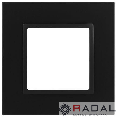 Рамка 1-м Elegance 14-5011-05 Classic антрацит Эра Б0060575