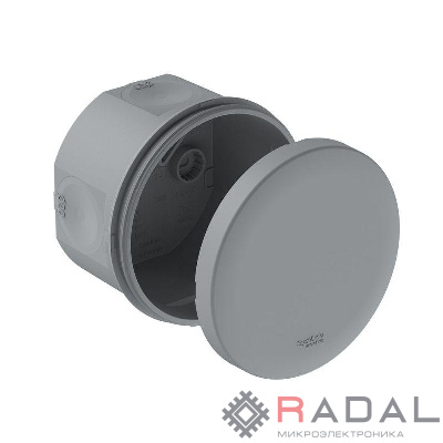 Коробка распределительная MultiBox IP66 d80х50 DIY (со стикером) сер. SE IMT351951