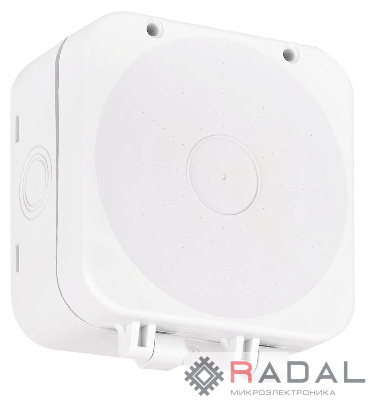Коробка распределительная133х120х60 двухкомпонентн. для видеокамер HF IP68 бел. Ruvinil 67080Б