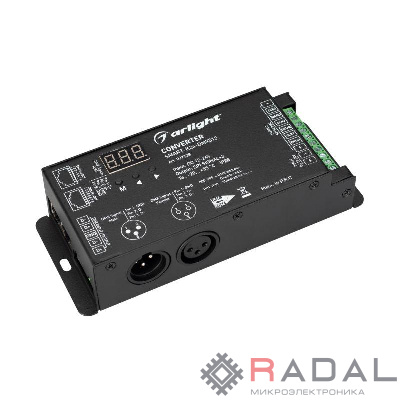 Конвертер SMART-K24-DMX512 12-24В SPI 2.4G IP20 метал. Arlight 027128