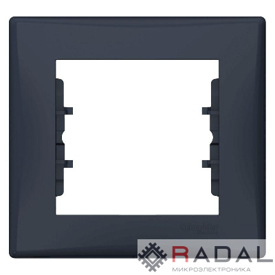Рамка 1-м Sedna графит SchE SDN5800170