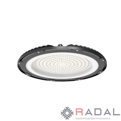 Светильник светодиодный ДСП IB 02 S 100W VW 850 BK CL 297х297х84 5мм 100Вт 5000К IP65 High Bay подвес черн. Русский Свет 16090223710