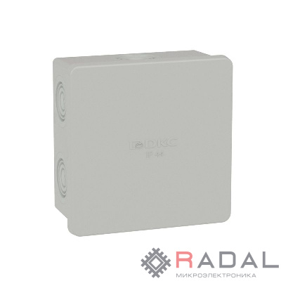 Коробка распределительная ОП 80х80х40мм IP44 6 каб. ввод DKC 53700