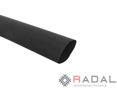 Трубка термоусадочная ТУТк клеевая нг 52/13 черн. 1м (уп.10м) PROxima EKF tut4-k52-b