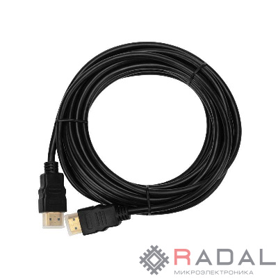 Шнур HDMI - HDMI gold 15м с фильтрами (PE bag) PROCONNECT 17-6209-6