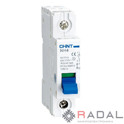 Выключатель нагрузки 1п 125А NH4 (R) CHINT 398032
