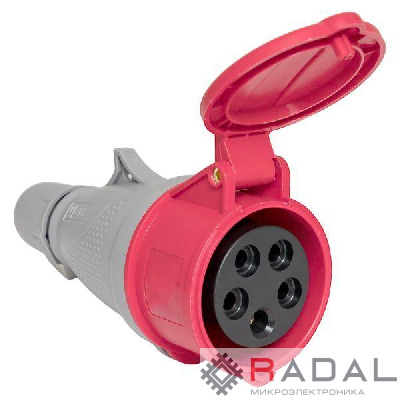 Розетка переносная 215 3Р+РЕ+N 16А 380В IP44 PROxima EKF ps-215-16-380-PRO