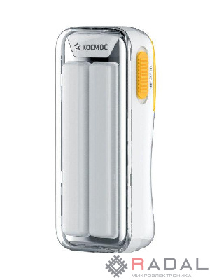 Фонарь-светильник 10Вт COB LED 4В 2мА.ч зарядка от USB Космос KOC118LED