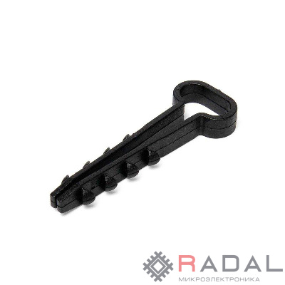 Дюбель-хомут ДХП 14-6 черн. (уп.100шт) Fortisflex 81831